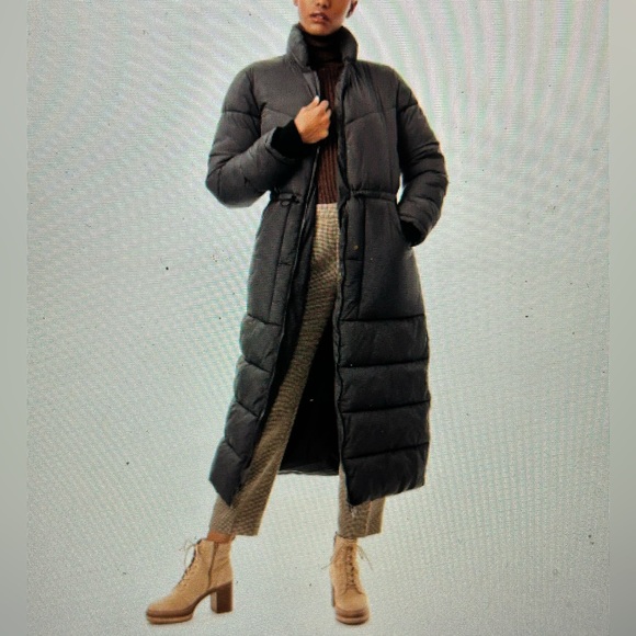 Bernardo long puffer coat - Picture 2 of 8